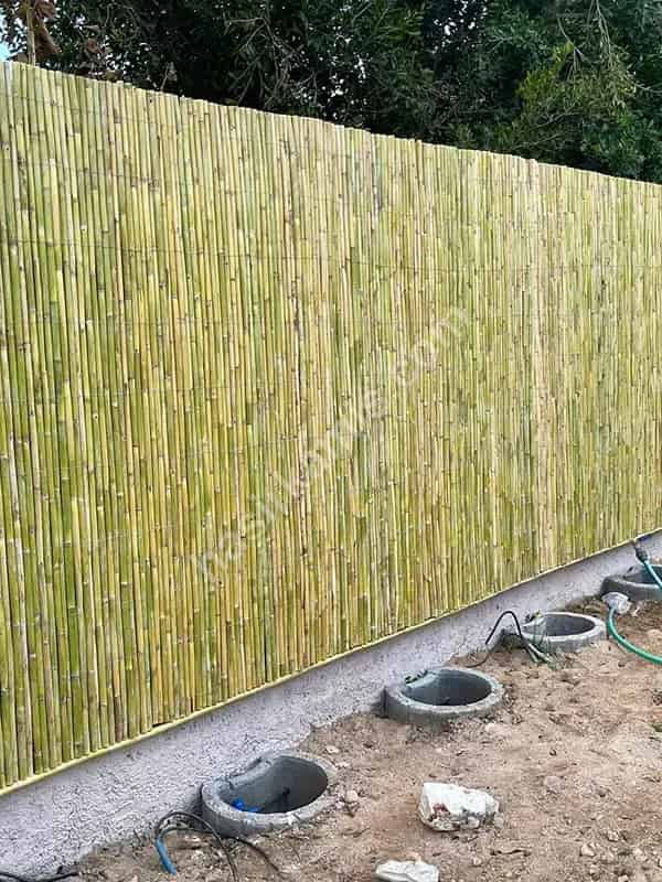 Bambu Çit Montajı Nasıl Yapılır?